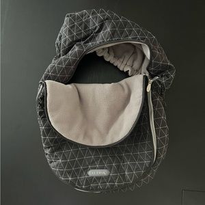 JJ Cole Gray Quilted Infant Car Seat Canopy
